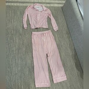 Auden Red and White Striped Shirt